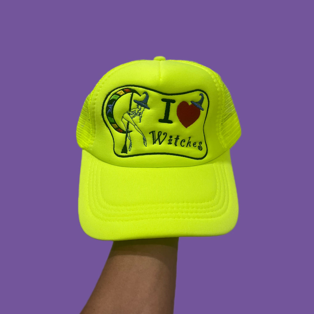 I <3 Witches Trucker