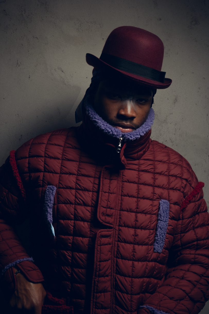 Quilted Sherpa Puffer