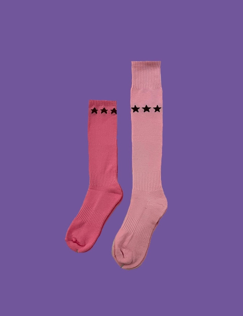 High Superstar socks