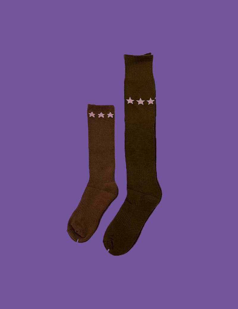 High Superstar socks