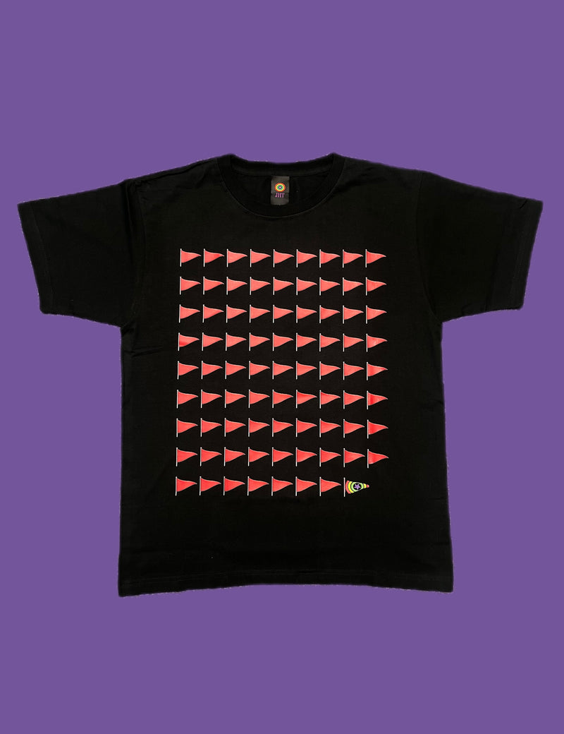 Red flagg tee