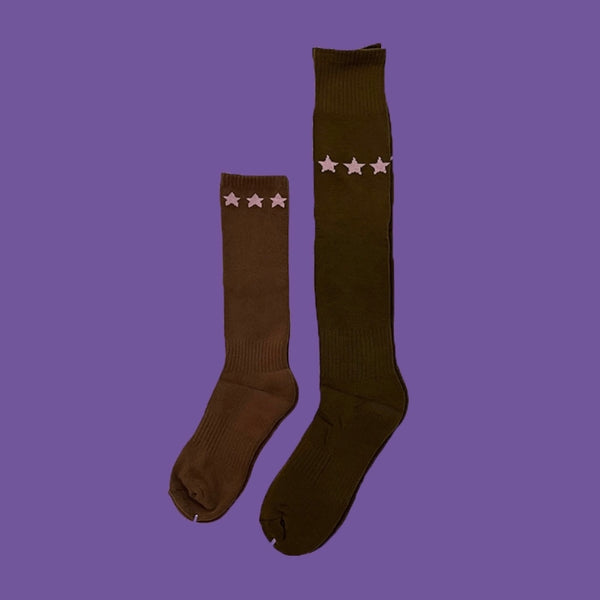 High Superstar socks